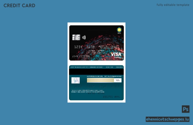 USA MOVO Bank Visa Classic Card – Beispielvorschau